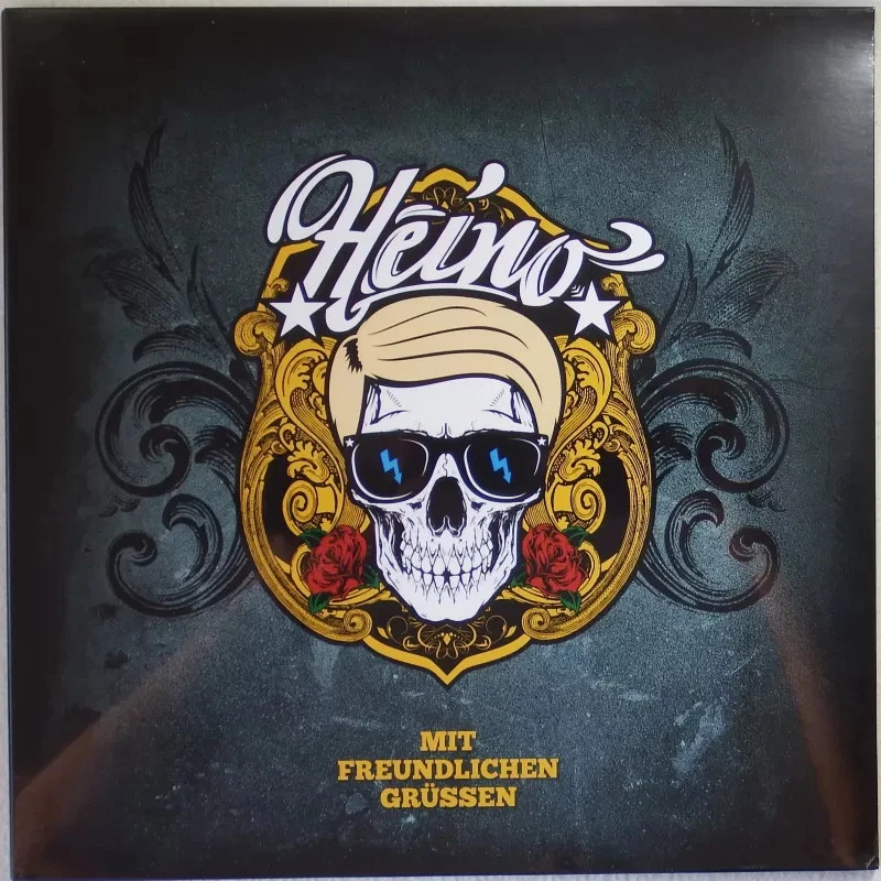 HEINO Mit Freundlichen Grüssen LP Vinyl 2013 Coversongs Ärzte Nena Rammstein RAR - Bild 1 von 1