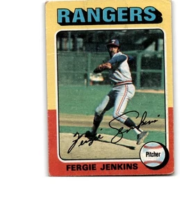 1975 Topps #60 Fergie Jenkins - Picture 1 of 2