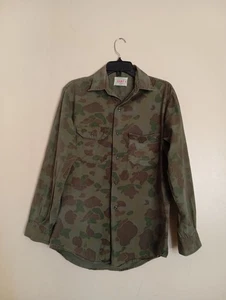 Vintage 1960s KAMO Camouflage Hunting Shirt Size Medium. - Picture 1 of 13