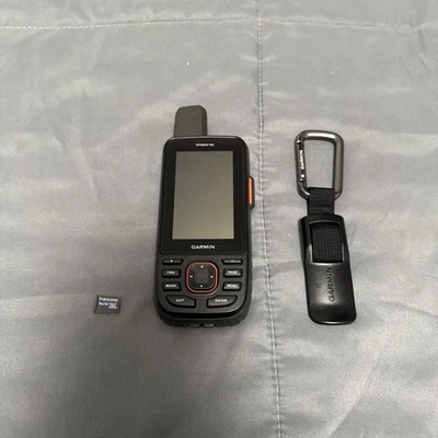 Garmin GPSMAP 66i Rugged Handheld GPS Map Satellite Communicator & Belt Clip SD - Image 1 of 4