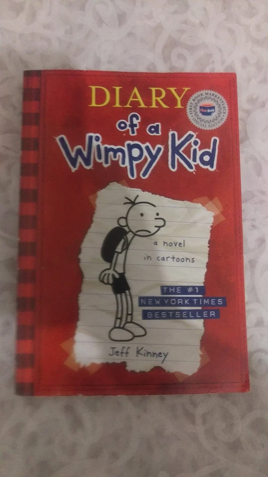 Diary of a Wimpy Kid, a Novel in Cartoons - Image 1 of 1