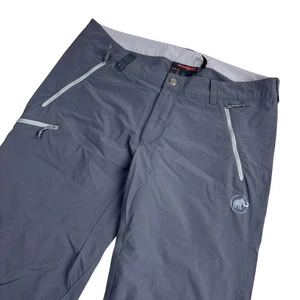 Pantalones Mammut Runbold Para Hombre 38 Gris Senderismo Elastizados Ligeros Carga Exterior - Imagen 1 de 12
