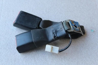 Lexus GS300 GS350 2006 2007 hebillas de cinturón de seguridad trasero negro La28 sin choque previo Foto 1 de 4