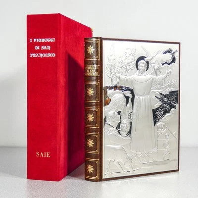 ⚜️ FIORETTI SAN FRANCESCO BASSORILIEVO ARGENTO MINIATURE XV SEC. SAN PAOLO 2005 - Immagine 1 di 4