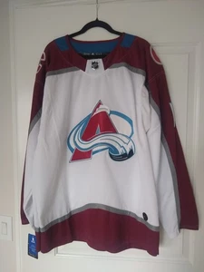 Auténtica camiseta Adidas Colorado Avalanche Aebischer # 1 nueva con etiquetas talla 60 - Imagen 1 de 9