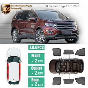 Parasol para Windows Protector de rayos UV Bloque de malla Visera de privacidad para Ford Edge 2015-18 - Imagen 1 de 10