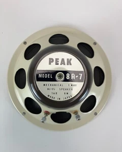 Coral 8A-7 Full Range 8" Driver – Peak OEM – Japan 1965 – Vintage Alnico HiFi - Picture 1 of 16