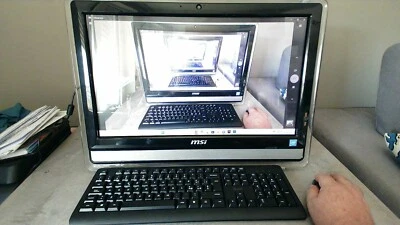 MSI Pro20ET All in One PC 20"  cpu Celeron N3150 Ram 8gb SSD 120 - Immagine 1 di 4