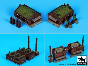 Black Dog #S35006 1/350 Houses Combo Accessories/Diorama set - Picture 1 of 1