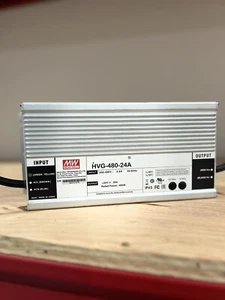 MEAN WELL POWER SUPPLY HVG-480-24A - Picture 1 of 3