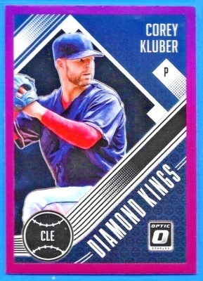 2018 Panini Diamond Kings Corey Kluber Prizm Refractor FREE Shipping — 第 1/2 张图片