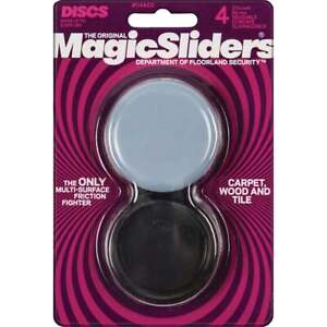 Magic Sliders 2-3/8 In. Concave Round Furniture Glide,(4-Pack) 04600 Pack of 5