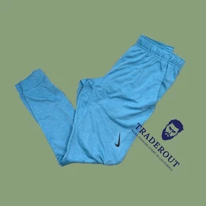 Nike Hombres Azul Claro Yoga Pantalones Corte Seco Talla S - Imagen 1 de 7