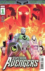 Cubierta Superior Avengers (2025) #1 casi nueva R. B. Silva - Imagen 1 de 1