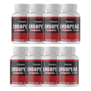 Endopeak Peak Performance Supplement - 8 Bottles - Picture 1 of 7