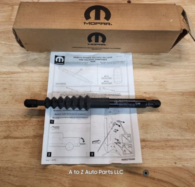 NEW 2019-2024 Dodge Ram 1500 DT Tailgate Lowering Damper Kit, OEM Mopar Foto 1 de 4