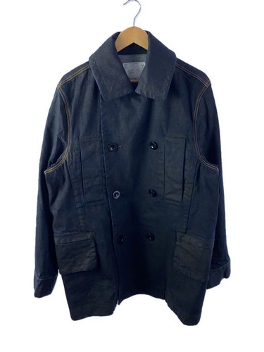 Sacai Altro Cappotto 3 Denim IDG Tinta Unita 24 03436M