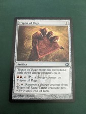 Magic the Gathering MTG Trigon of Rage Scars of Mirrodin NM