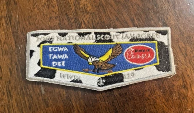 Lodge 129 Egwa Tawa Dee 2005 National Jamboree Flap Boy Scouts OA Chick-fil-A - Image 1 of 4