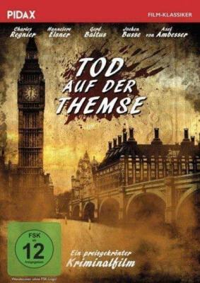 TOD AUF DER THEMSE  Hannelore Elsner CHARLES REGNIER Gerd Baltus DVD Neu - Bild 1 von 2