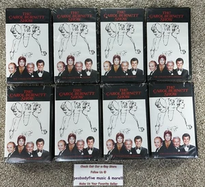 The Carol Burnett Show Lot 8 VHS Tapes Columbia House - Collectors Edition NEW! - Picture 1 of 14