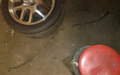 2005-2012 Ford Mustang LH Driver Side E-Brake Parking Cable OEM Genuine - Image 1 of 4