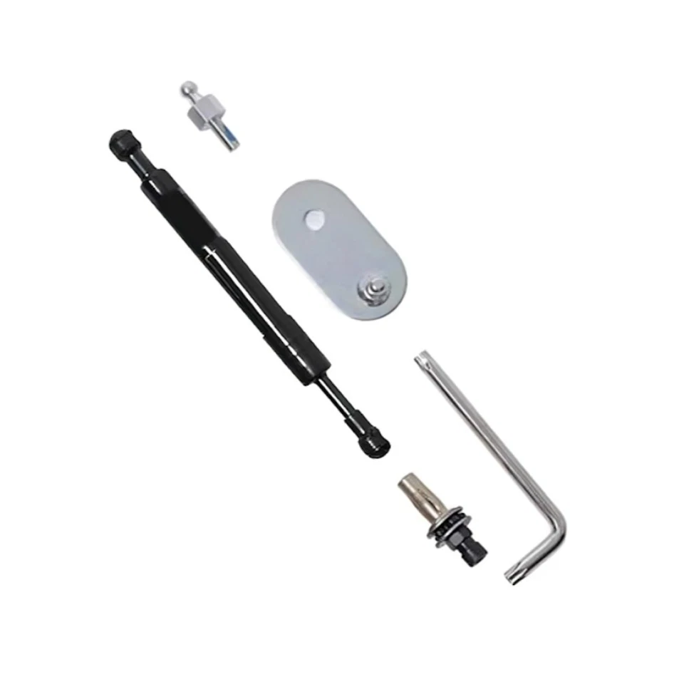 Asistente de puerta trasera Dee-Zee para Ford F-250/F-350 Super Duty 2017-2022 negro Foto 1 de 4