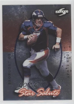 1998 Score Star Salute Rookie Preview John Elway #14 HOF - Image 1 of 2