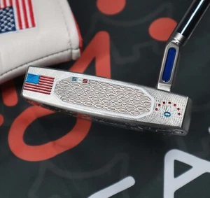 2025 ScottyCameron FastBack 1.5 Studio Style Custom Putter American Flag Edition - Picture 1 of 11