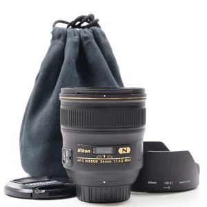 Nikon AF-S NIKKOR 24mm f/1.4 G Lens [Near Mint] #2608J - Picture 1 of 12