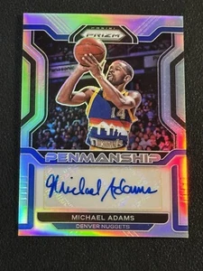 2021-22 Panini Prizm - Penmanship #PM-MAD Michael Adams (AU) - Bild 1 von 2