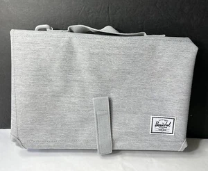 Herschel Gray Foldable Baby Changing Mat The Future Is Yours - Picture 1 of 8