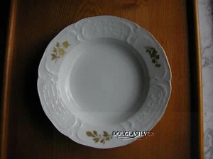 ROSENTHAL GOLD BOUQUET (GOLD TRIM) 8 5/8 RIM SOUP BOWL (S) - Picture 1 of 4