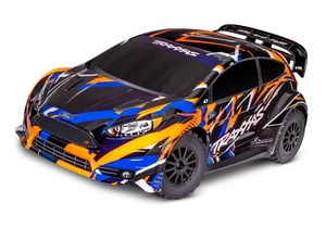 TRAXXAS RC Ford Fiesta ST Rally Car 4x4 VXL Brushless 1:10 RTR Orange - Bild 1 von 9