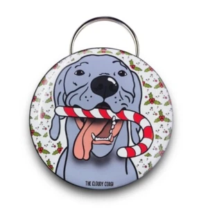 Porte-clés ouvre-bouteille canne bonbon chien Weimaraner accessoire portrait animal fait main - Photo 1 sur 14