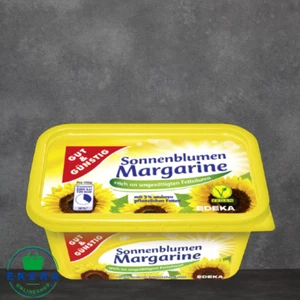 Gut & Günstig Sonnenblumenmargarine 500g Vitamin D/E Grundpreis: 3,79€-3,98€/kg - Bild 1 von 8