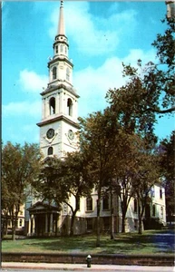 Postal de la Primera Iglesia Bautista de Providencia Rhode Island A86 - Imagen 1 de 2