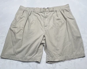 Vintage Polo Ralph Lauren Shorts Herren 42 hellbraun khaki Plissee Tyler Short Baumwolle - Bild 1 von 12
