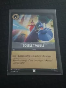 Double Trouble Cold Foil Disney Lorcana Archazia's Island 202/204 - Picture 1 of 2