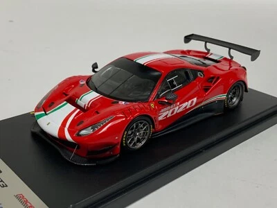 1/43 Looksmart Ferrari 488 GT3 EVO from 2020 in Red LSRC068 CF007 - Image 1 of 4