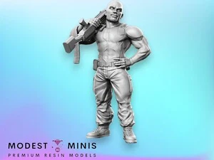 Joe Pushback | 32mm 28mm DnD Mini | Resin | Dungeons and Dragons - Picture 1 of 1