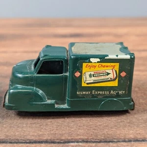 Vintage Toy Truck Wrigley's Spearmint Railway Express Agency Diecast - Picture 1 of 7