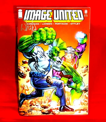 IMAGE UNITED #0 SAVAGE DRAGON, SPAWN, RIPCLAW SIGNED BY ARTIST WHILCE PORTACIO  - Image 1 of 4