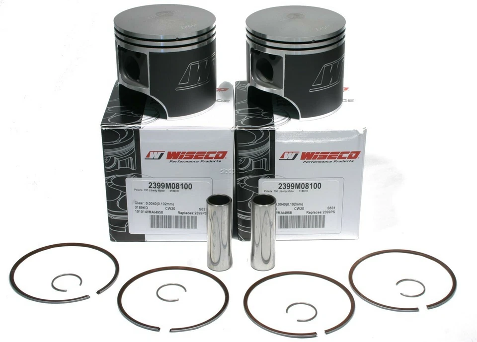 Pistones Wiseco 2399M08100 Polaris Indy Pro X 700 y X2, 2003-2004 Foto 1 de 1