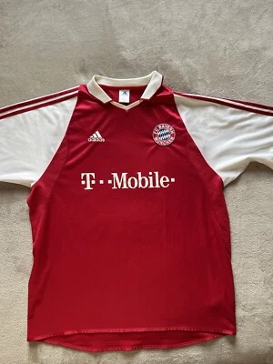 Bayern München - vintage Adidas 2003/04 Heimtrikot Fußball Jersey Football Shirt - Bild 1 von 4