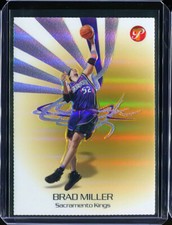 BRAD MILLER 2004-05 TOPPS PRISTINE GOLD DIE CUT REFRACTOR #d 09/27 RARE!!