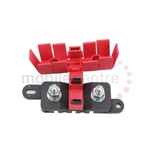 Soporte de fusibles MEGA se adapta a fusibles MEGA o AMG de 40A - 500A Amplificador Littelfuse - Imagen 1 de 2