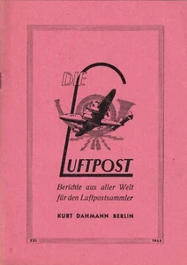 23081/ Aero Philatelisten Club - Die Luftpost – Juli/August 1953 - Picture 1 of 1