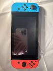 Nintendo Switch V2 Console Bundle - Neon Blue/neon Red