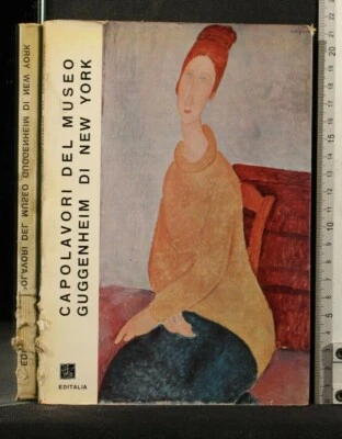 CAPOLAVORI DEL MUSEO GUGGENHEIM DI NEW YORK. AA.VV. Editalia. - Immagine 1 di 2